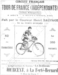 Jourcent Tour de France 1911