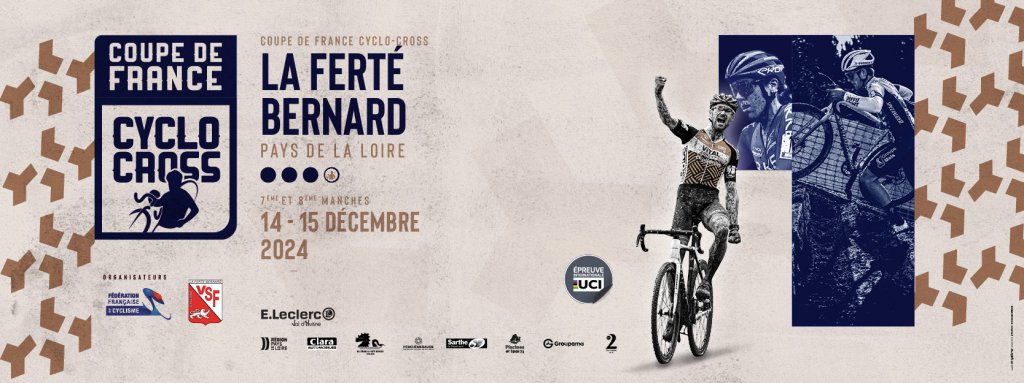 Cyclov à la Coupe de France de Cyclocross de la Ferté Bernard les 14 et 15 Décembre 2024