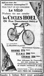 HOEL - 1939 (FRANCE)