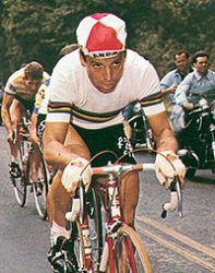 Freddy Maertens Champion du Monde avec les cycles Flandria