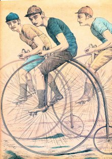 Frédéric de Civry Champion de France 1881 (Cyclisme)
