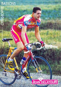 Christopha BASSONS équipe Jean Delatour-Cyfac 2001